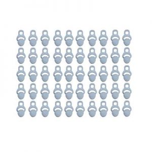 گروهی از گیره پرده پلاستیکی سوراخ دار