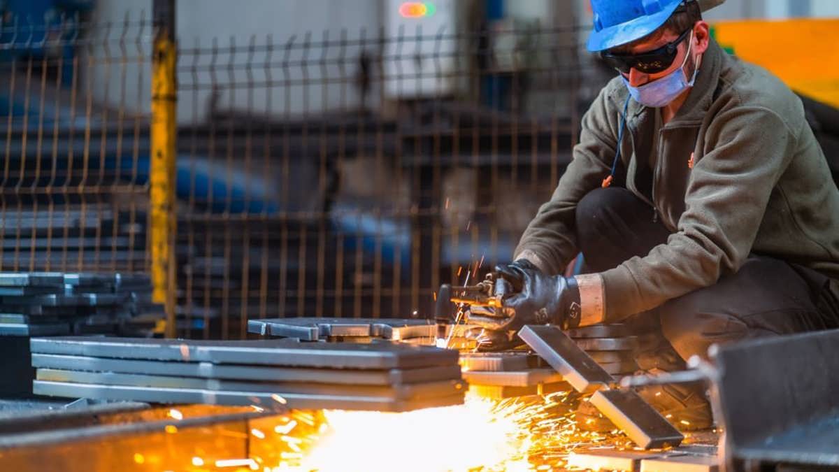 برش استیل با هوابرش