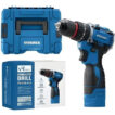 دریل شارژی 16ولت چکشی دو باطری براشلس ویوارکس مدل VR1608-BLX
