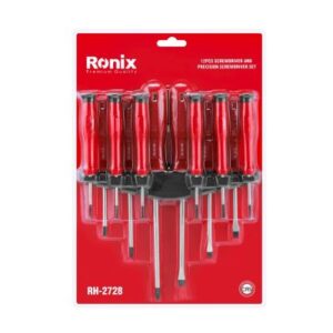 ست ۱۲ عددی ترکیبی پیچگوشتی رونیکس rh-2728